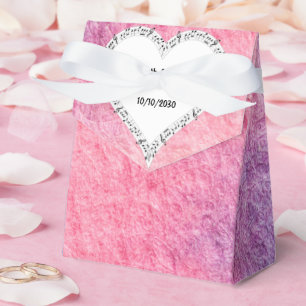 Ode an die Liebe Favor-Boxen von der Dichterin Adi Geschenkschachtel