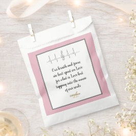 Ode an die Liebe Gefallen von Poet Adiela Akoo Geschenktütchen