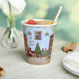 Ode an die Nutcracker Ballet Blue Pappbecher
