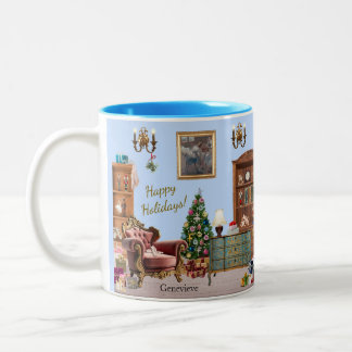 Ode an die Nutcracker Ballet Blue Zweifarbige Tasse