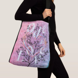 Ode an Liebe Cross Body Bag von Adiela Akoo entwor Tragetaschen Mit Langen Trägern