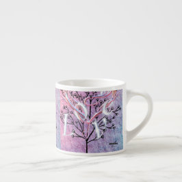 Ode an Liebe Espresso Tasse von Poet Adiela Akoo
