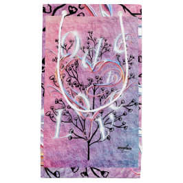 Ode an Liebe Geschenktasche von Poet Adiela Akoo Kleine Geschenktüte