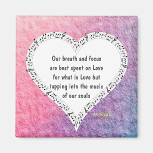 Ode an Liebe Magnet von Poet Adiela Akoo