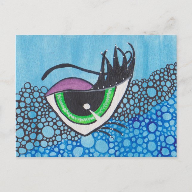 Ode an Natalie VonRaven Postkarte (Vorderseite)
