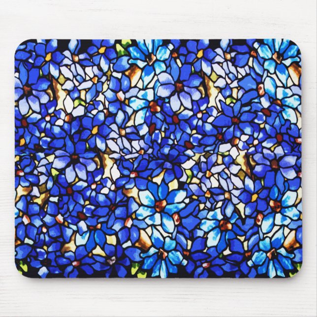 Ode an Tiffany Clematis Mousepad (Vorne)