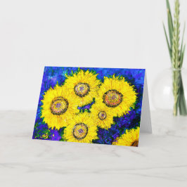 Ode an Van Gogh Grußkarte (  Dankeskarte