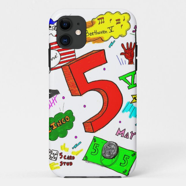 Ode to Five iPhone 5 Coque (Dos)