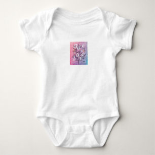 Ode to Liebe Baby Bodysuit von Poet Adiela Akoo Strampler