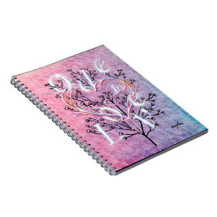 Ode to Liebe Spiral Notebook Notizblock