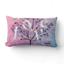 Ode to Liebe Throw Kissen von Adiela Akoo