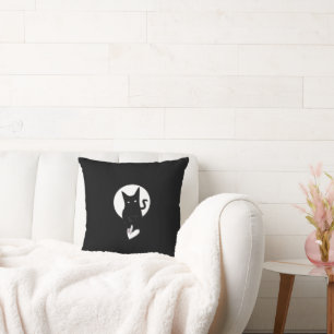 Ode to Love Chat Lancer Oreiller par Adiela Akoo