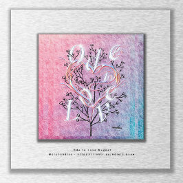 Ode to Love Magnet Carré