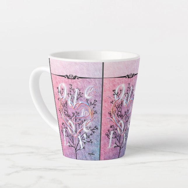 Ode to Love Mug Conçu par Adiela Akoo (Angle gauche)