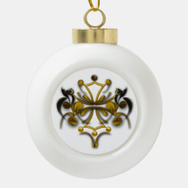 "Ode to Pure Significance" Keramik Kugel-Ornament