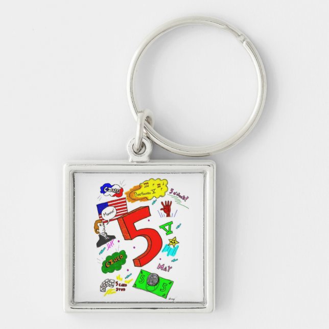 Ode zu fünf Schlüsselanhänger (Vorne)