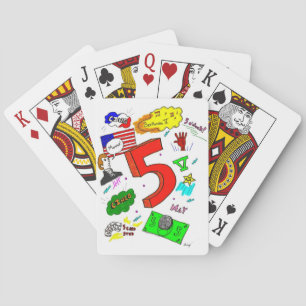 Ode zu fünf Spielkarten
