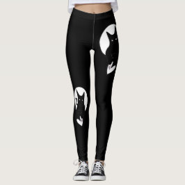 Ode zur Liebe Cat Leggings von Adiela Akoo