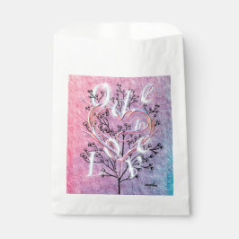 Ode zur Liebe Gefallen von Adiela Akoo entworfene  Geschenktütchen