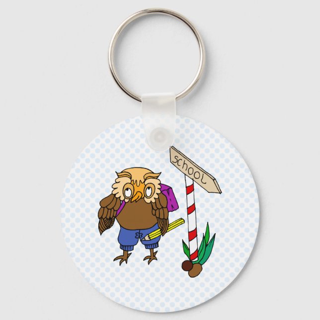Odel Owl Schlüsselanhänger (Vorderseite)