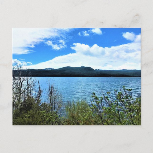 Odell Lake, OR Postkarte (Vorderseite)