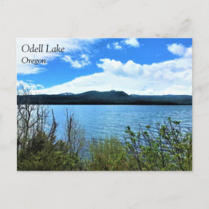 Odell Lake, OR Postkarte