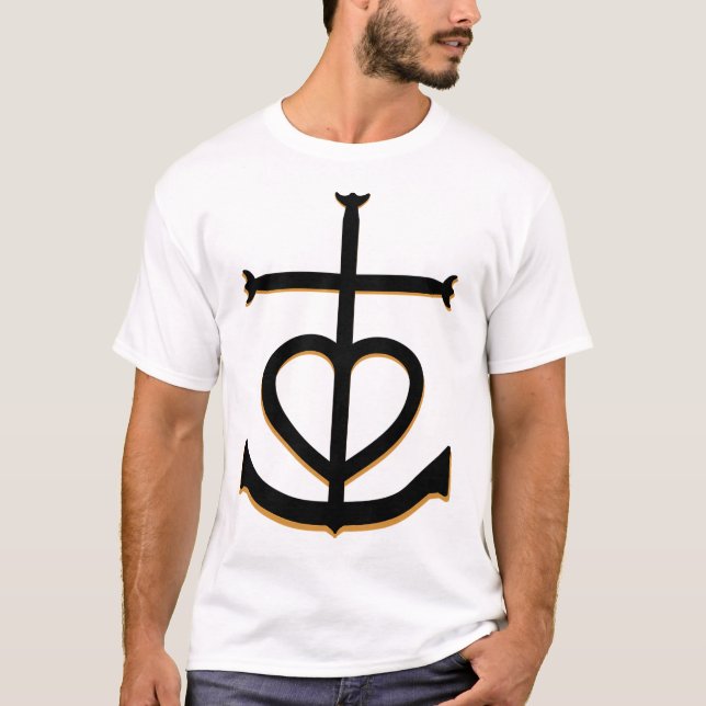Oder Camargue Cross oder Gardian T-Shirt (Vorderseite)