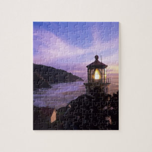 ODER, Oregon-Küste, Heceta Head Leuchtturm, auf