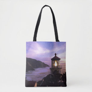 ODER, Oregon-Küste, Heceta Head Leuchtturm auf Tasche