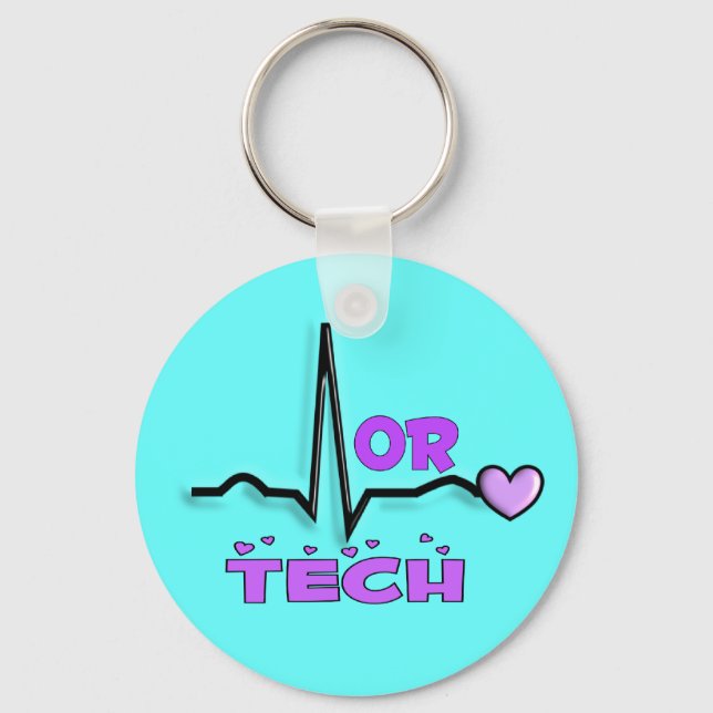 ODER TECH-Geschenke - QRS-Design Schlüsselanhänger (Vorderseite)