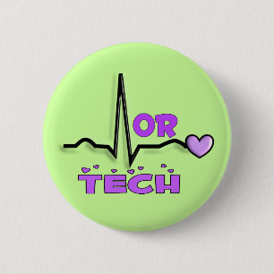 ODER TECHNOLOGIE Geschenke--QRS Entwurf Button