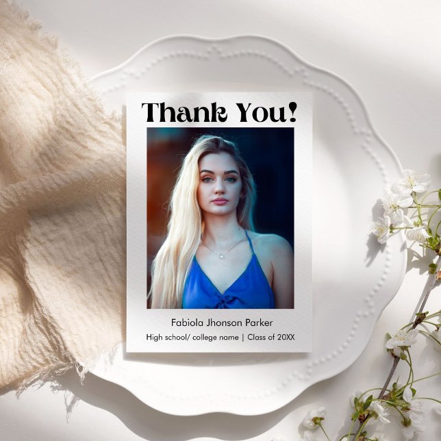 %odern Script graduation merci message (Créateur téléchargé)