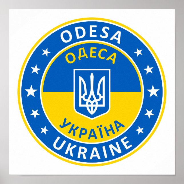Odesa Ukraine Poster (Vorne)