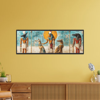Odieux égyptiens anciens Mur Art - Toile Mythologi