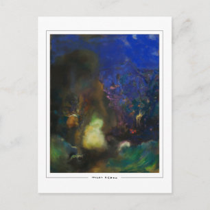 Odilon Redon #15 - Fine Art Postcard Postkarte