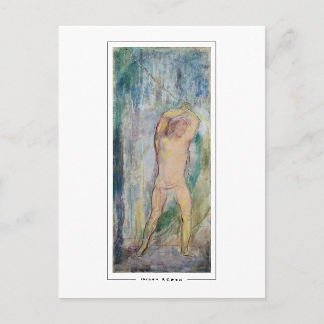 Odilon Redon #256 - Fine Art Postcard Postkarte (Vorderseite)