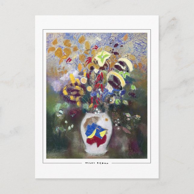 Odilon Redon #528 - Fine Art Postcard Postkarte (Vorderseite)