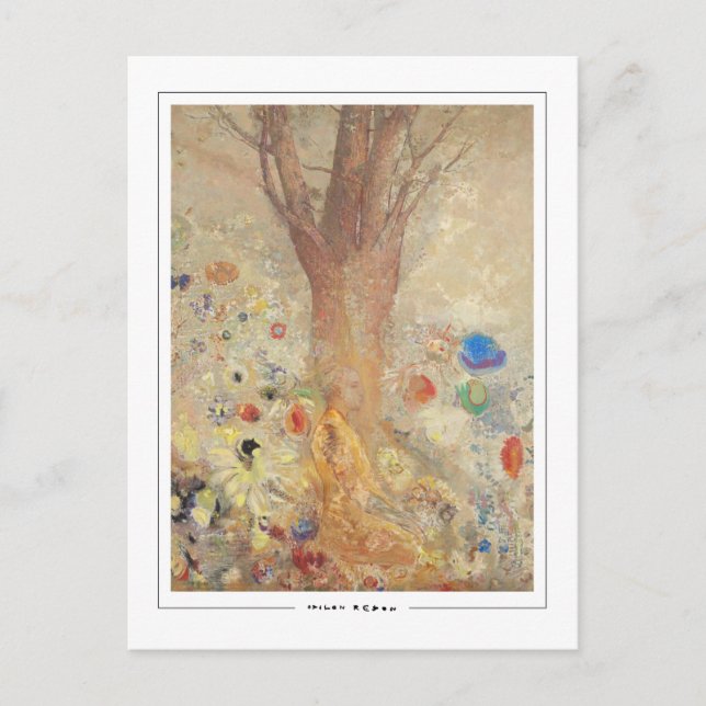Odilon Redon #6 - Fine Art Postcard Postkarte (Vorderseite)
