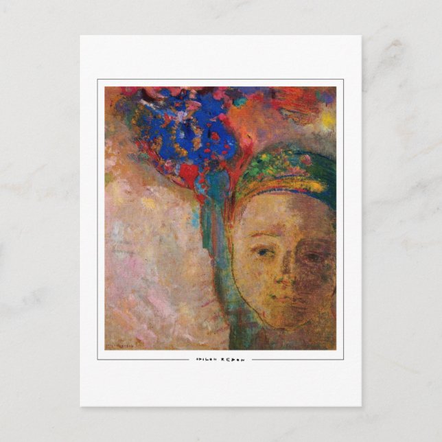 Odilon Redon #776 - Fine Art Postcard Postkarte (Vorderseite)