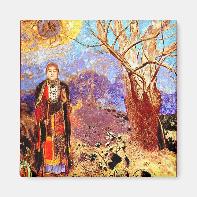 Odilon Redon - Buddha Magnet (Vorne)
