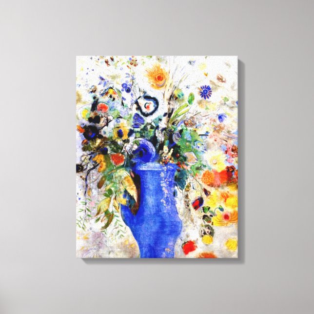 Odilon Redon - Large Bouquet Leinwanddruck (Vorderseite)