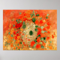 Odilon Redon - Nasturtien,