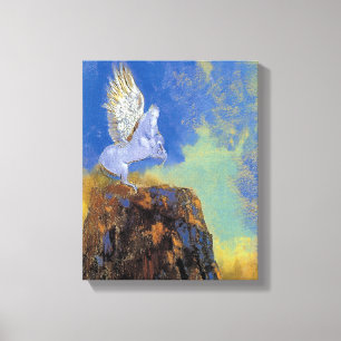 Odilon Redon Pegasus - Griechische Mythologie Symb Leinwanddruck