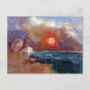 Odilon Redon Saint George und der Dragon Postkarte