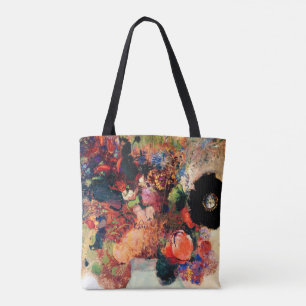 Odilon Redon - Schwarzer Mohn Tasche