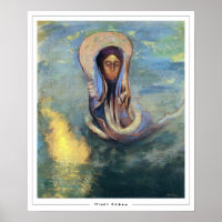 Odilon Redon Zedign Art Poster #12