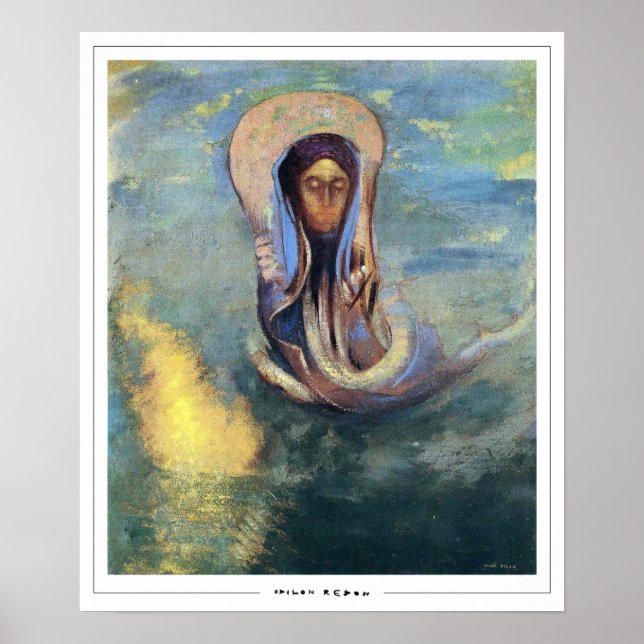 Odilon Redon Zedign Art Poster #12 (Vorne)