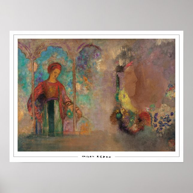 Odilon Redon Zedign Art Poster #20 (Vorne)