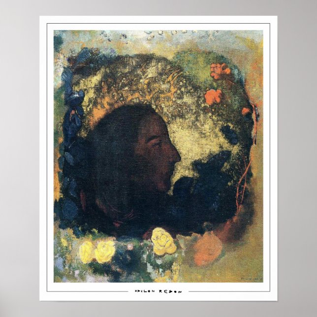Odilon Redon Zedign Art Poster #8 (Vorne)