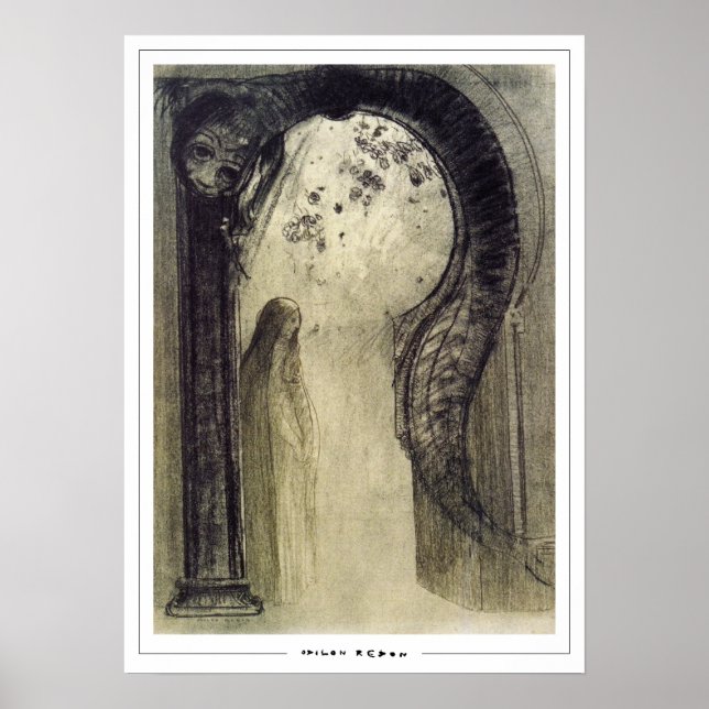 Odilon Redon Zedign Art Poster #85 (Vorne)